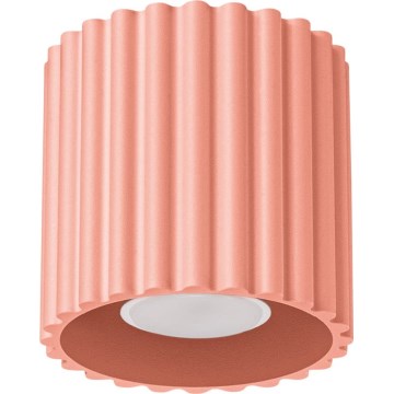 Φωτιστικό σποτ AURA 1xGU10/10W/230V διάμ. 10 cm ροζ