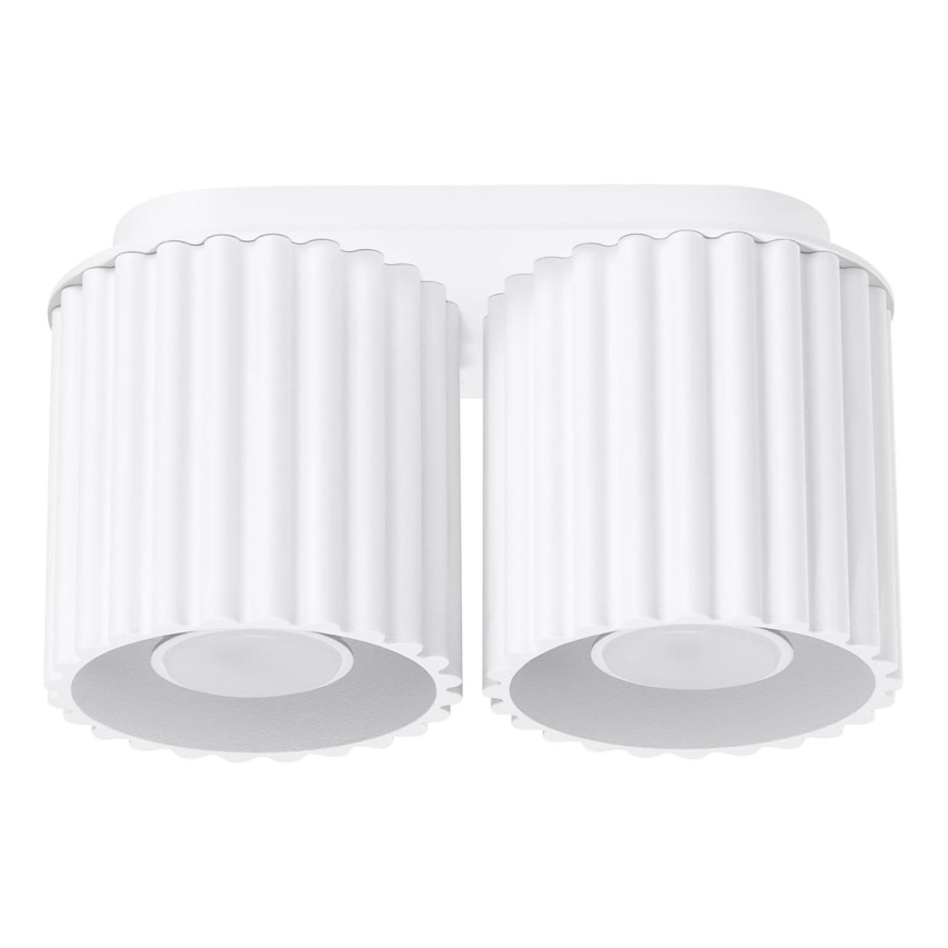 Φωτιστικό σποτ AURA 2xGU10/10W/230V λευκό