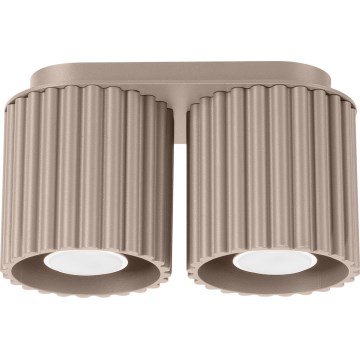 Φωτιστικό σποτ AURA 2xGU10/10W/230V ταουπ