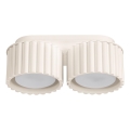 Φωτιστικό σποτ AURA 2xGX53/10W/230V σε κρεμ χρώμα
