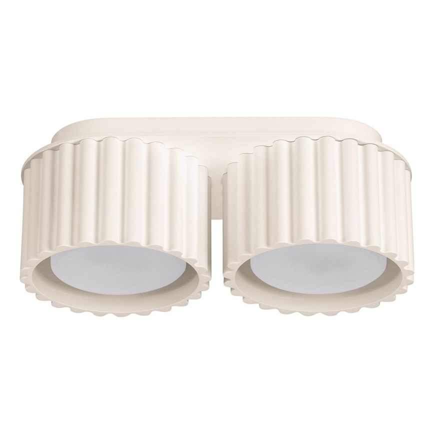 Φωτιστικό σποτ AURA 2xGX53/10W/230V σε κρεμ χρώμα