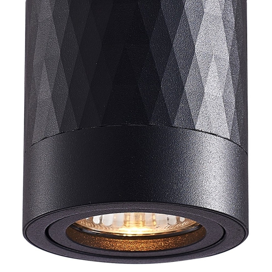 Φωτιστικό σποτ BIMA 1xGU10/25W/230V στρογγυλό μαύρο