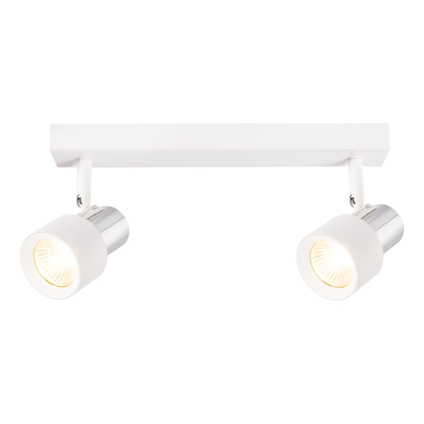 Φωτιστικό σποτ CINO 2xGU10/8W/230V λευκό