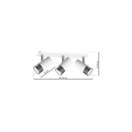 Φωτιστικό σποτ DANI 3xGU10/8W/230V