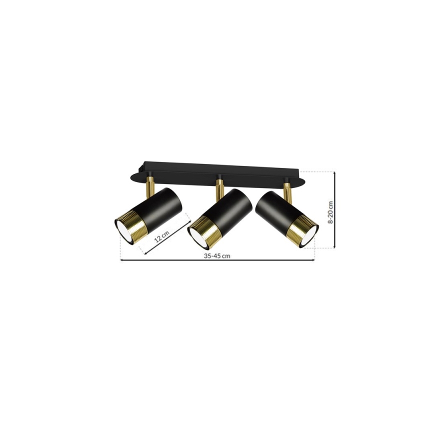 Φωτιστικό σποτ DANI 3xGU10/8W/230V