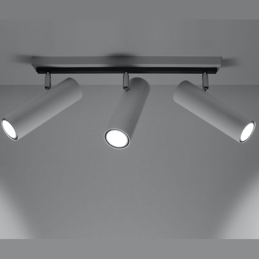 Φωτιστικό σποτ DIREZIONE 3xGU10/40W/230V λευκό