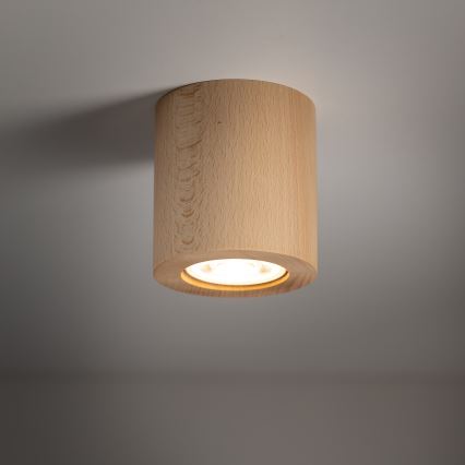 Φωτιστικό σποτ EVE 1xGU10/10W/230V οξιά