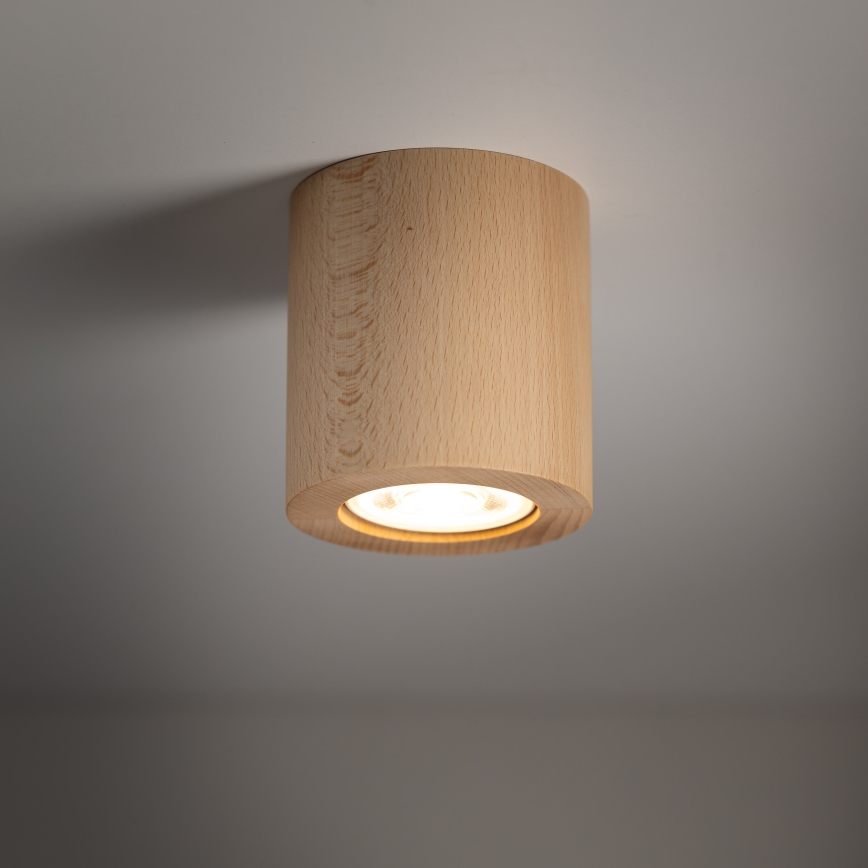 Φωτιστικό σποτ EVE 1xGU10/10W/230V οξιά