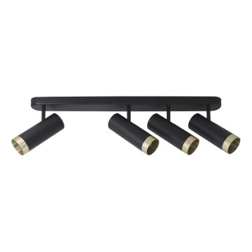 Φωτιστικό σποτ FADO 4xGU10/10W/230V μαύρο