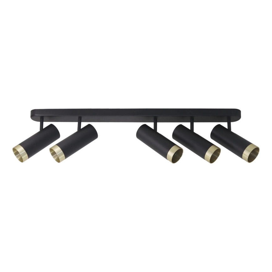 Φωτιστικό σποτ FADO 5xGU10/10W/230V μαύρο