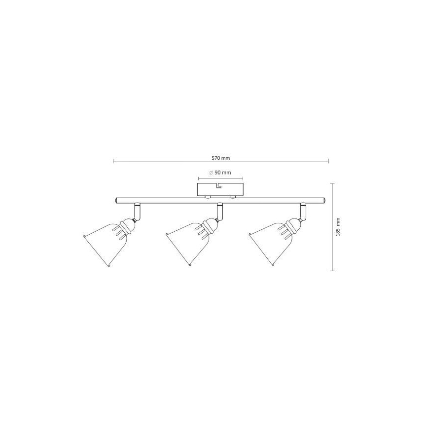 Φωτιστικό Σποτ FIONA 3xE14/8W/230V πράσινο