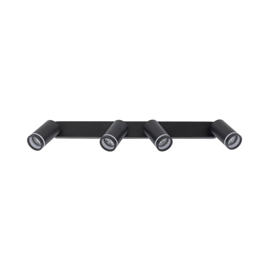 Φωτιστικό σποτ JET 4xGU10/10W/230V μαύρο