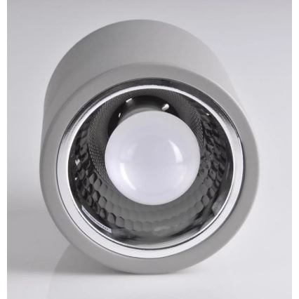 Φωτιστικό σποτ JUPITER 1xE27/20W/230V διάμετρος 13 cm γκρι