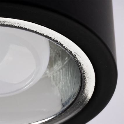Φωτιστικό σποτ JUPITER 1xE27/20W/230V διάμετρος 13 cm μαύρο