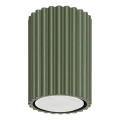 Φωτιστικό σποτ KARBON 1xGU10/10W/230V 10 cm πράσινο