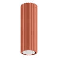 Φωτιστικό σποτ KARBON 1xGU10/10W/230V 20 cm κόκκινο