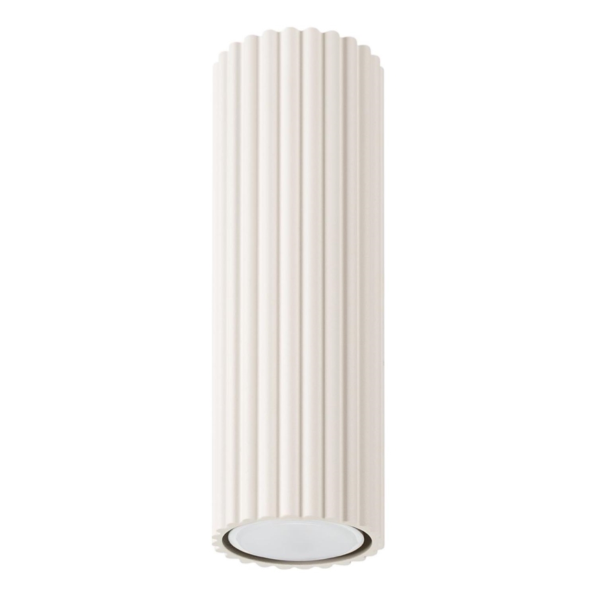 Φωτιστικό σποτ KARBON 1xGU10/10W/230V 20 cm κρεμ