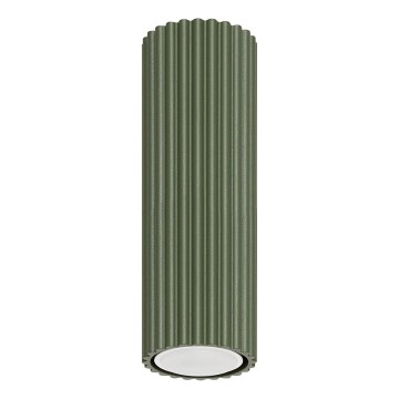 Φωτιστικό σποτ KARBON 1xGU10/10W/230V 20 cm πράσινο