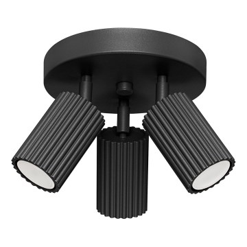 Φωτιστικό σποτ KARBON 3xGU10/10W/230V μαύρο