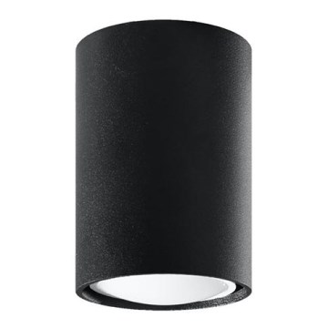 Φωτιστικό σποτ LAGOS 1xGU10/10W/230V 10 cm μαύρο