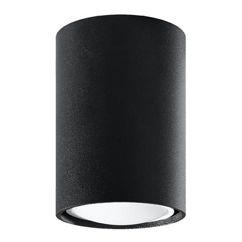 Φωτιστικό σποτ LAGOS 1xGU10/10W/230V 10 cm μαύρο