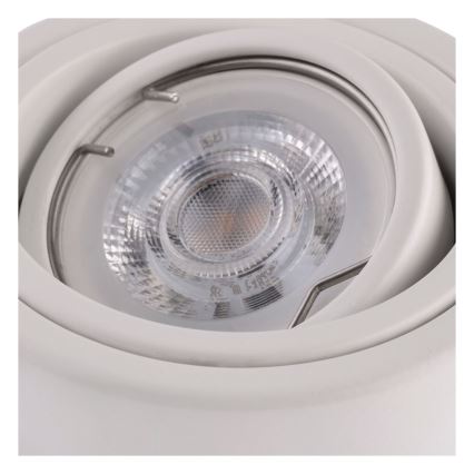 Φωτιστικό σποτ LED TUBA 1xGU10/5W/230V 2700K λευκό