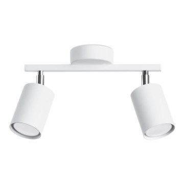 Φωτιστικό σποτ LEMMI 2xGU10/40W/230V λευκό