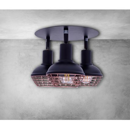 Φωτιστικό σποτ LOGAN 3xE14/40W/230V