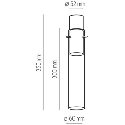 Φωτιστικό σποτ LOOK GRAPHITE 1xGU10/10W/230V