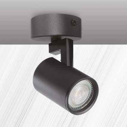 Φωτιστικό σποτ LYNX 1xGU10/10W/230V μαύρο
