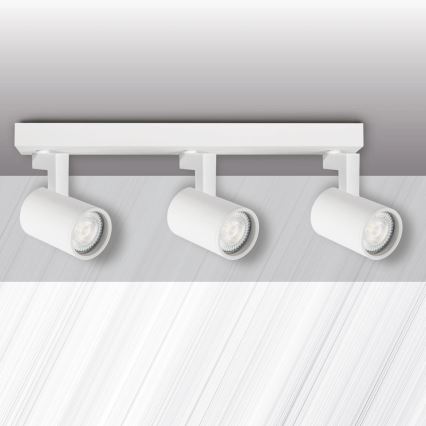 Φωτιστικό σποτ LYNX 3xGU10/10W/230V λευκό