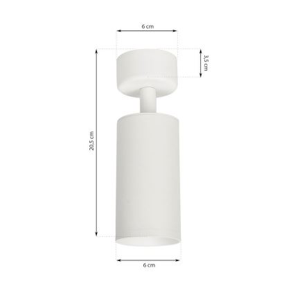Φωτιστικό σποτ MICA 1xGU10/25W/230V