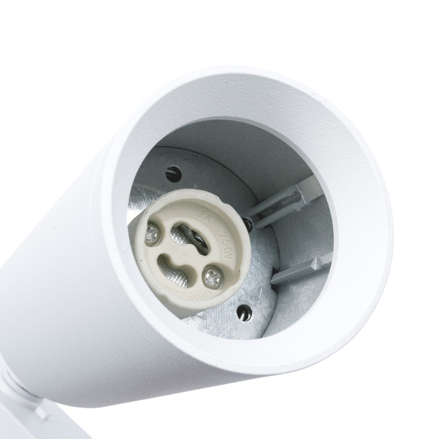 Φωτιστικό σποτ MICA ράγας 1xGU10/25W/230V 1-phase λευκό