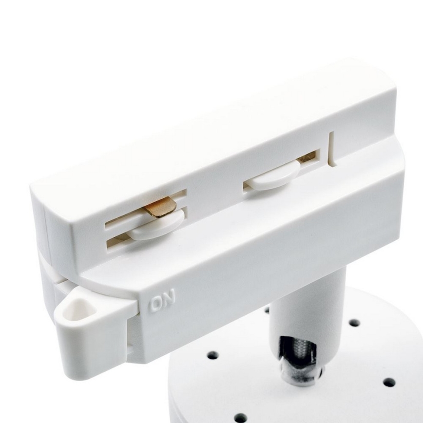 Φωτιστικό σποτ MICA ράγας 1xGU10/25W/230V 1-phase λευκό
