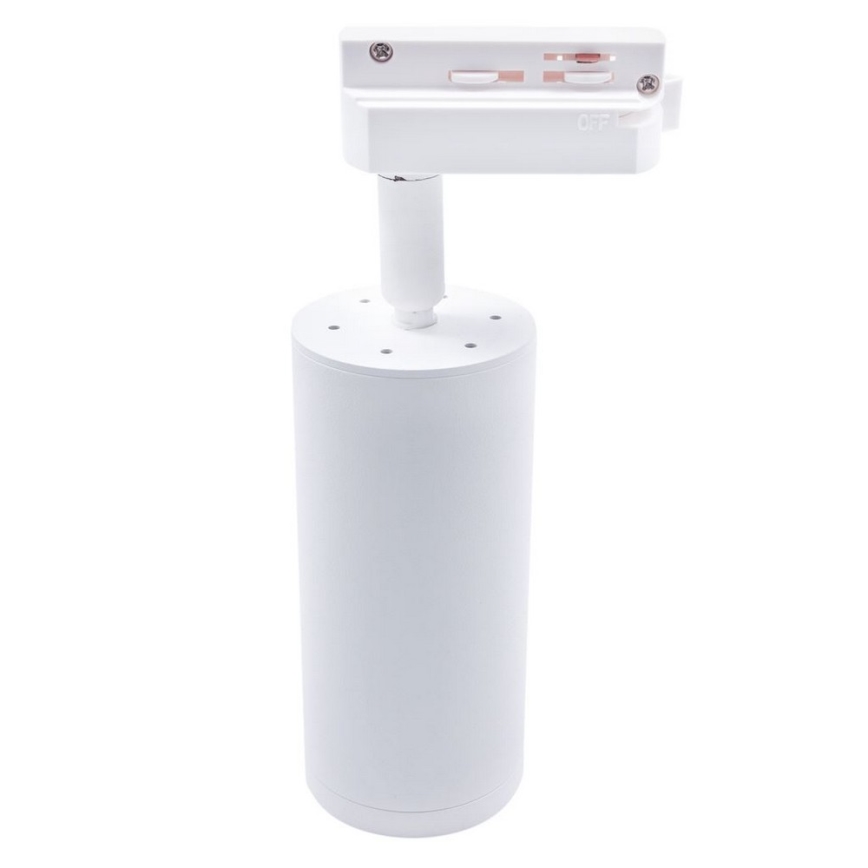 Φωτιστικό σποτ MICA ράγας 1xGU10/25W/230V 1-phase λευκό