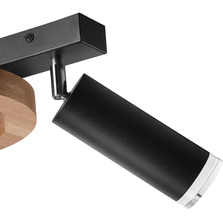 Φωτιστικό σποτ OTIS 1xG9/5W/230V + 2xE27/15W/230V δρυς