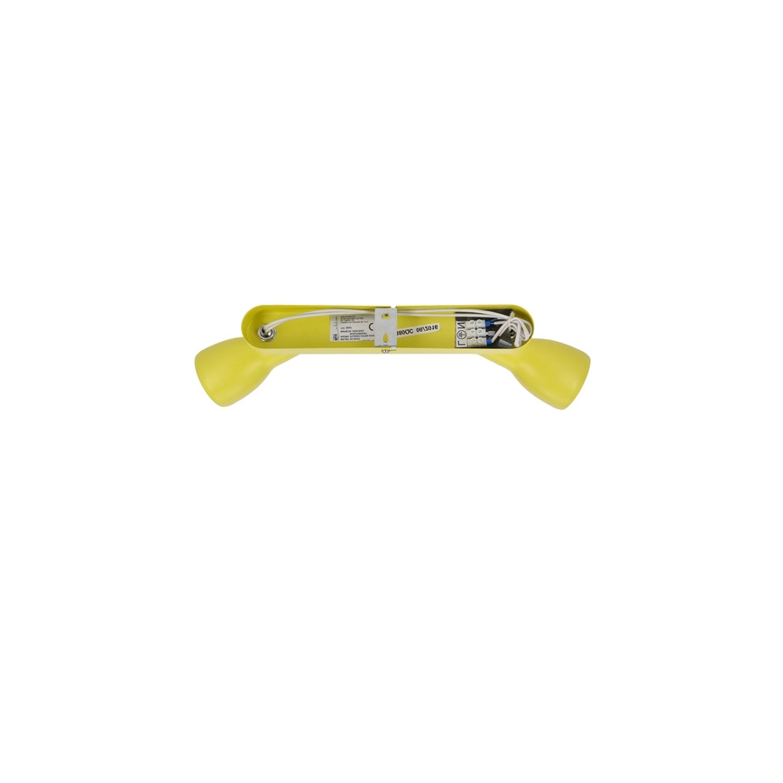 Φωτιστικό σποτ PICARDO 2xE14/40W/230V κίτρινο
