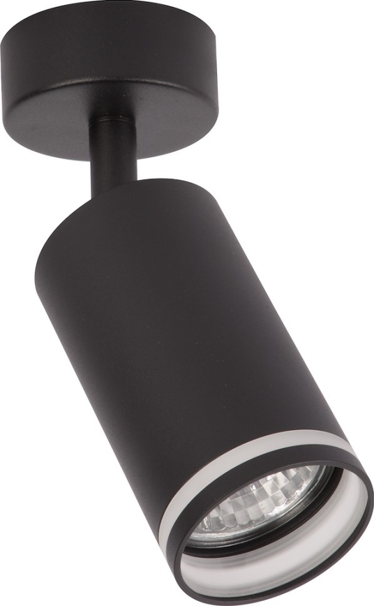 Φωτιστικό σποτ PIPE 1xGU10/10W/230V μαύρο