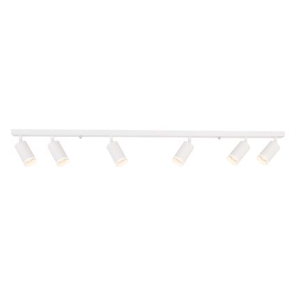 Φωτιστικό σποτ PIPE 6xGU10/10W/230V λευκό
