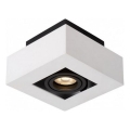 Φωτιστικό σποτ PITA 1xGU10/30W/230V λευκό/μαύρο