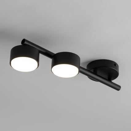 Φωτιστικό σποτ PUNTO 2xGX53/12W/230V μαύρο