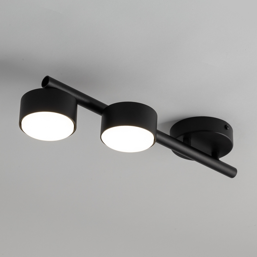 Φωτιστικό σποτ PUNTO 2xGX53/12W/230V μαύρο