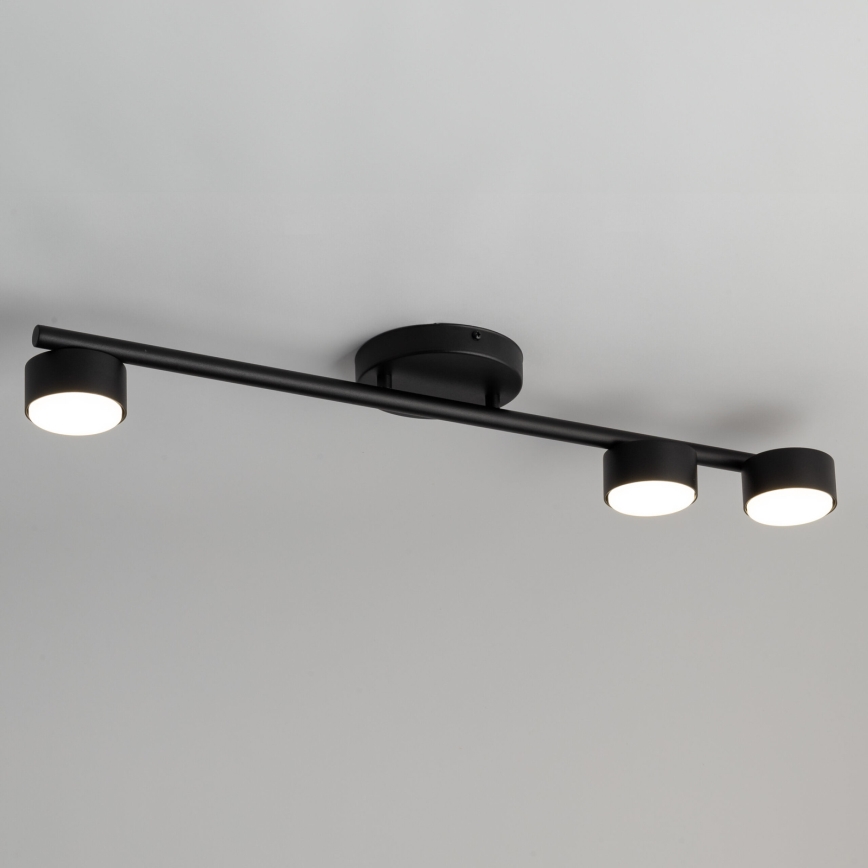 Φωτιστικό σποτ PUNTO 3xGX53/12W/230V μαύρο