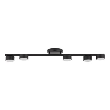 Φωτιστικό σποτ PUNTO 5xGX53/12W/230V μαύρο