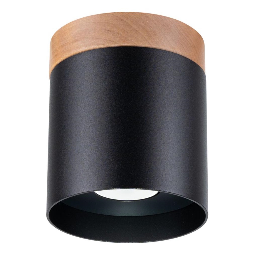 Φωτιστικό σποτ RIF 1xGU10/10W/230V διάμετρος 12 cm μαύρο