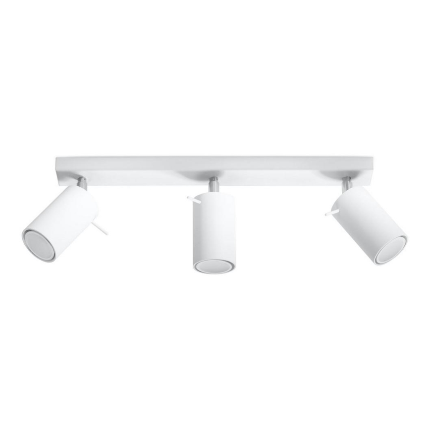 Φωτιστικό σποτ RING 3 3xGU10/10W/230V λευκό