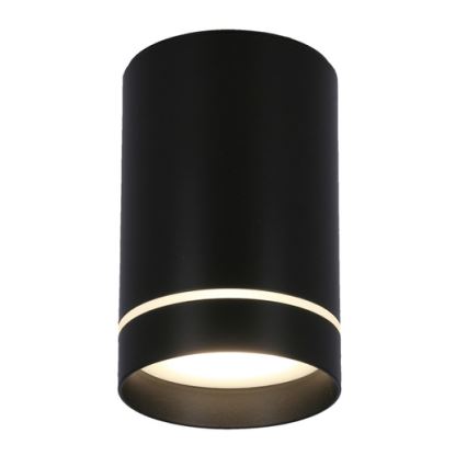 Φωτιστικό σποτ TUBA 1xGU10/15W/230V μαύρο