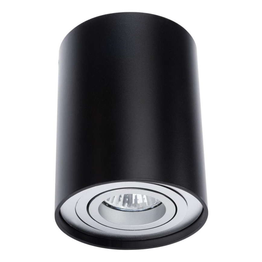 Φωτιστικό σποτ TUBA 1xGU10/50W/230V μαύρο