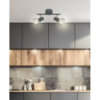 Φωτιστικό σποτ VERVE 2xE14/40W/230V
