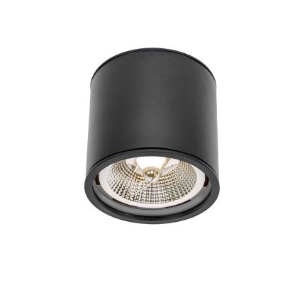 Φωτιστικό σποτ μπάνιου CHLOE AR111 1xGU10/12W/230V IP65 στρογγυλό μαύρο